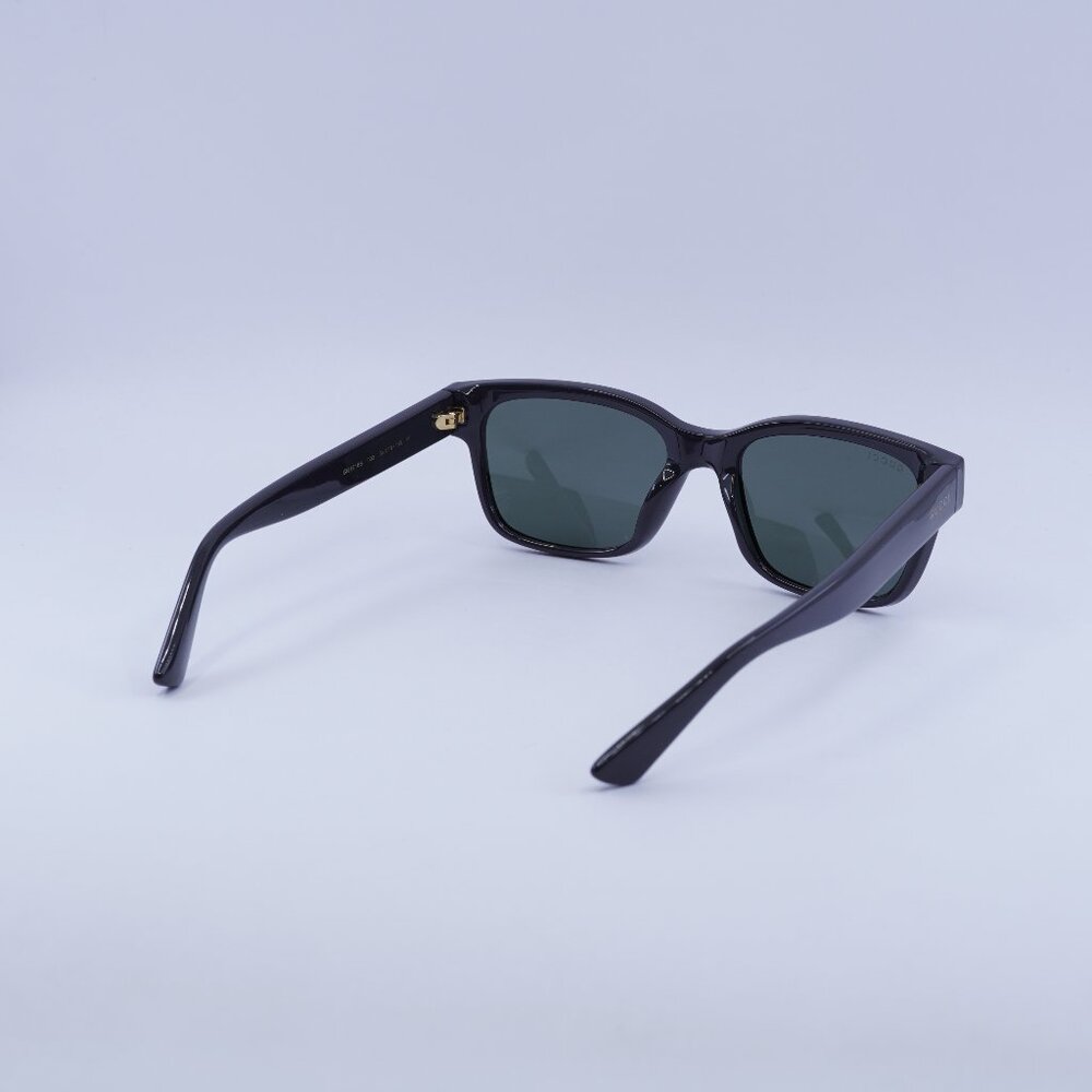 Gucci GG1716S 003 Sunglasses Grey Square Frame, Grey Lenses - Picture 4 of 11